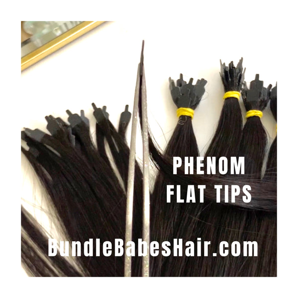 BUNDLE BABES HAIR . COM  - PHENOM FLAT STRANDS